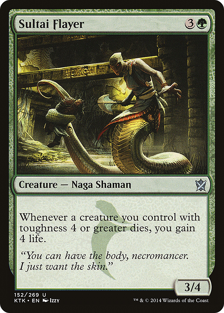 Sultai Flayer - Foil