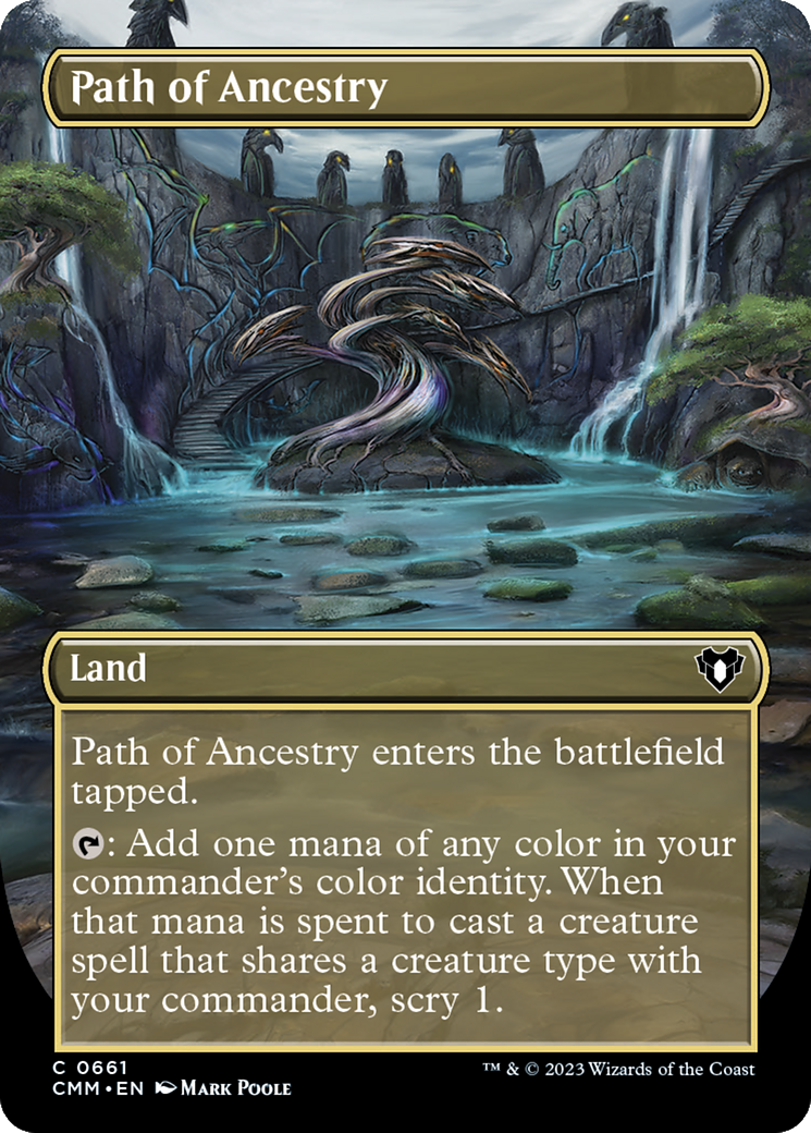 Path of Ancestry (0661) (Borderless) - Foil