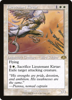 Lieutenant Kirtar (265) (Retro Frame)