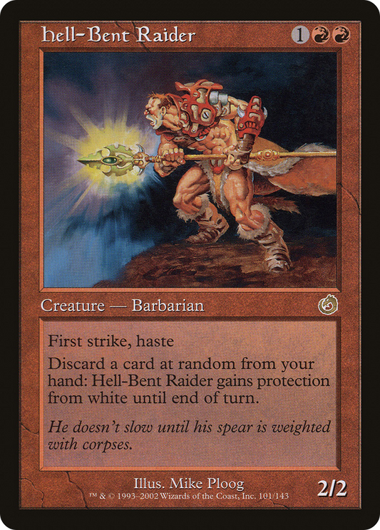Hell-Bent Raider - Foil