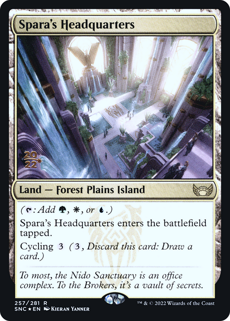 Spara's Headquarters (257) (Prerelease) (PSNC) - Foil