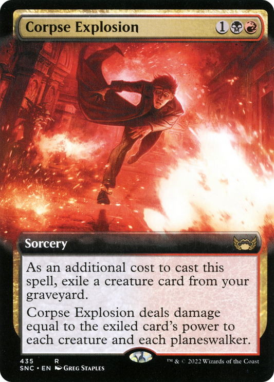 Corpse Explosion (435) (Extended Art)