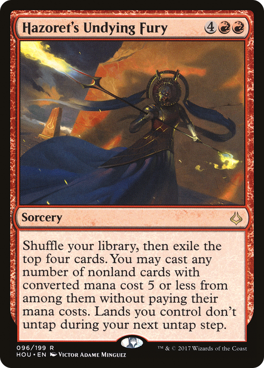 Hazoret's Undying Fury - Foil