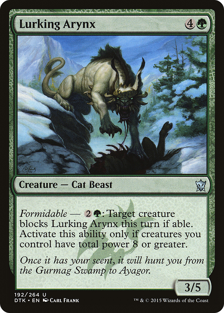 Lurking Arynx - Foil