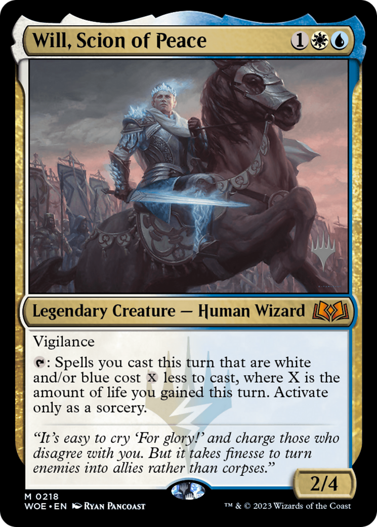 Will, Scion of Peace (0218) (Promo Pack) - Foil