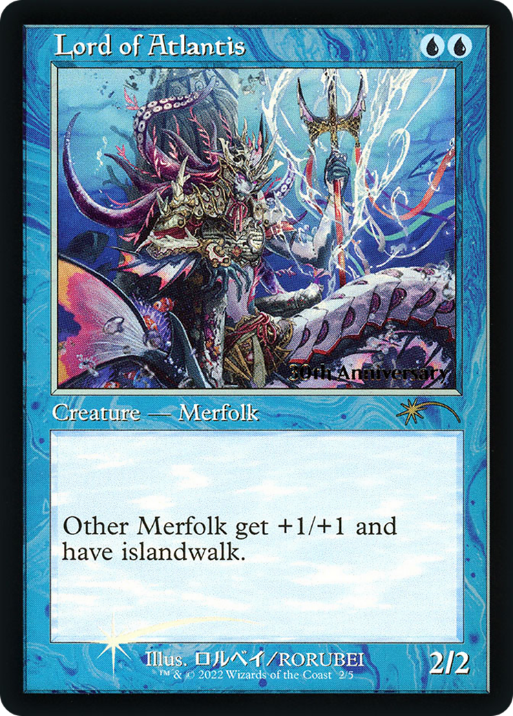 Lord of Atlantis (002) (Retro Frame) - Foil