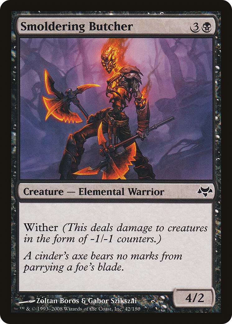 Smoldering Butcher - Foil