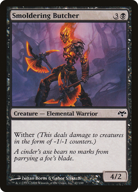 Smoldering Butcher - Foil