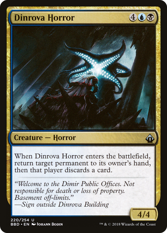 Dinrova Horror - Foil