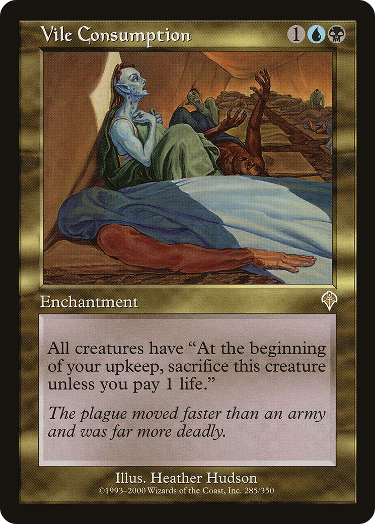 Vile Consumption - Foil