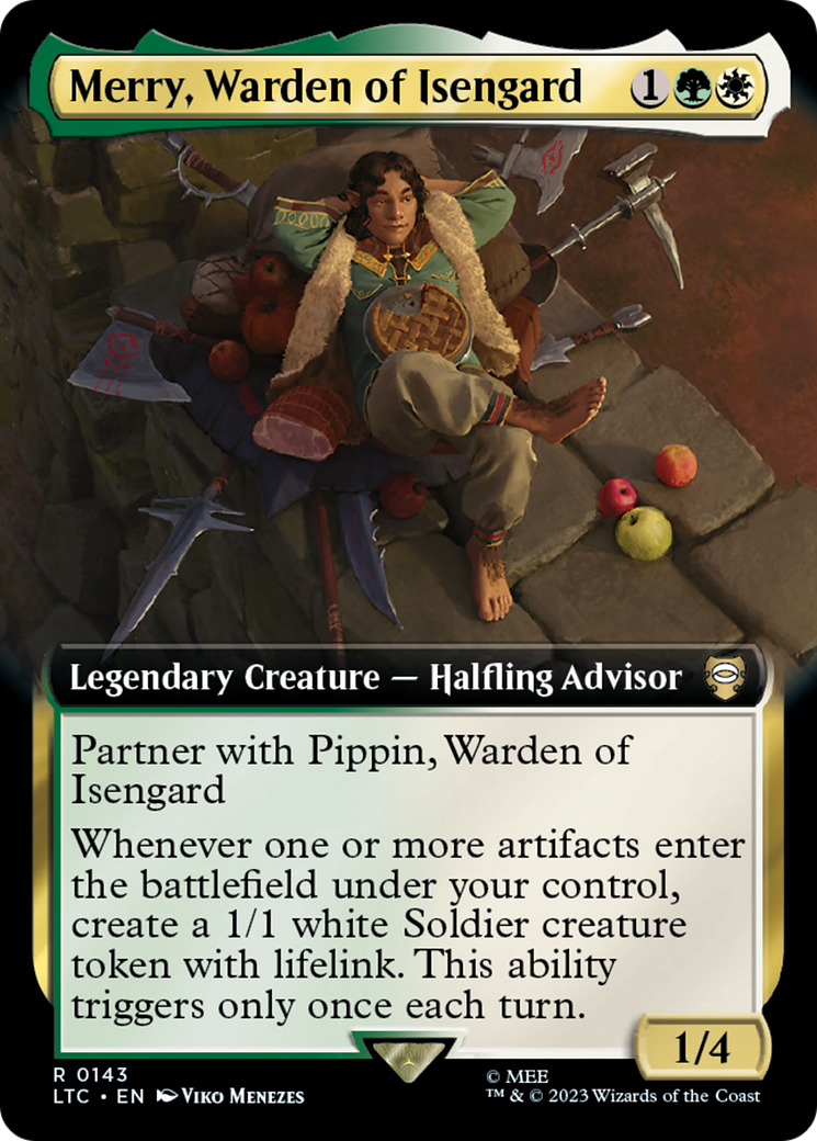 Merry, Warden of Isengard (0143) (Extended Art)