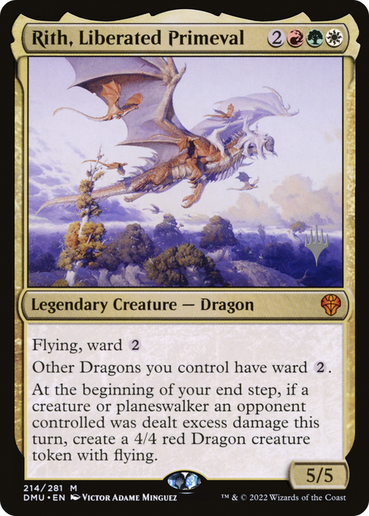 Rith, Liberated Primeval (214) (Promo Pack) - Foil
