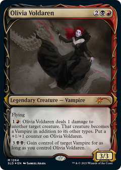 Olivia Voldaren (1264) (Showcase) - Halo Foil
