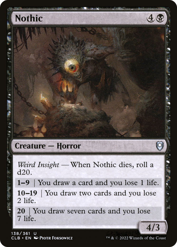 Nothic - Foil