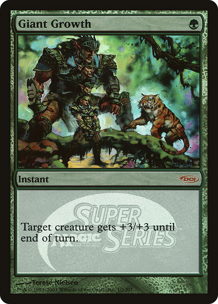 Giant Growth - Foil JSS Promo
