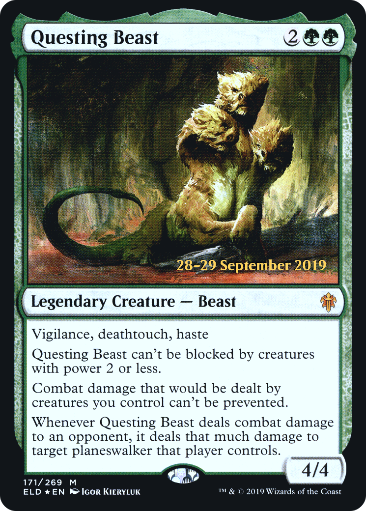Questing Beast (171) (Prerelease) - Foil