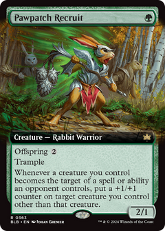 Pawpatch Recruit (0363) (Extended Art) - Foil