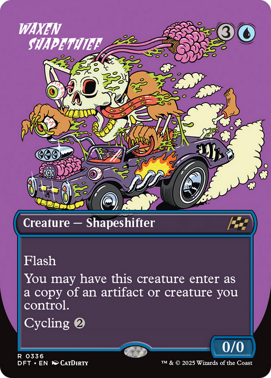 Waxen Shapethief (0336) (Borderless) - Foil