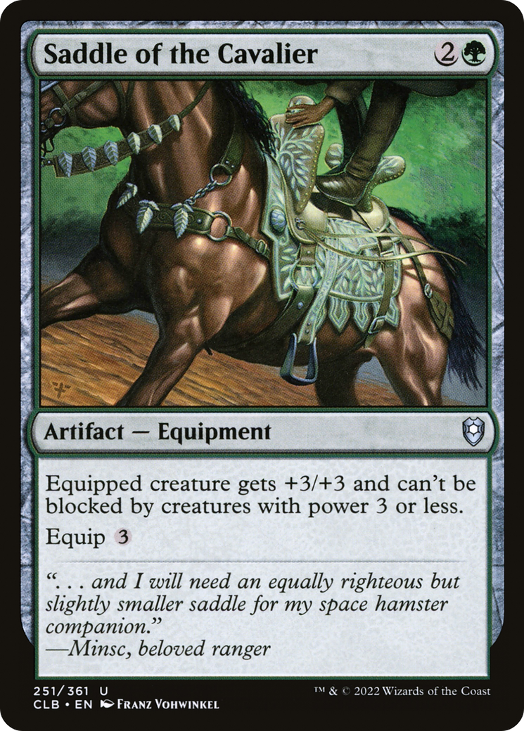 Saddle of the Cavalier - Foil