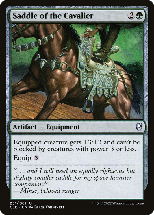 Saddle of the Cavalier - Foil