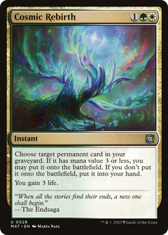 Cosmic Rebirth - Foil