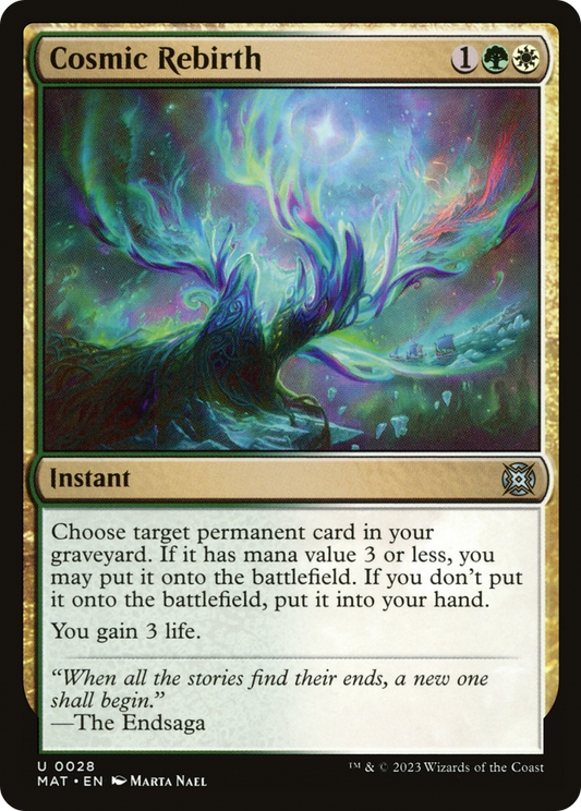 Cosmic Rebirth - Foil