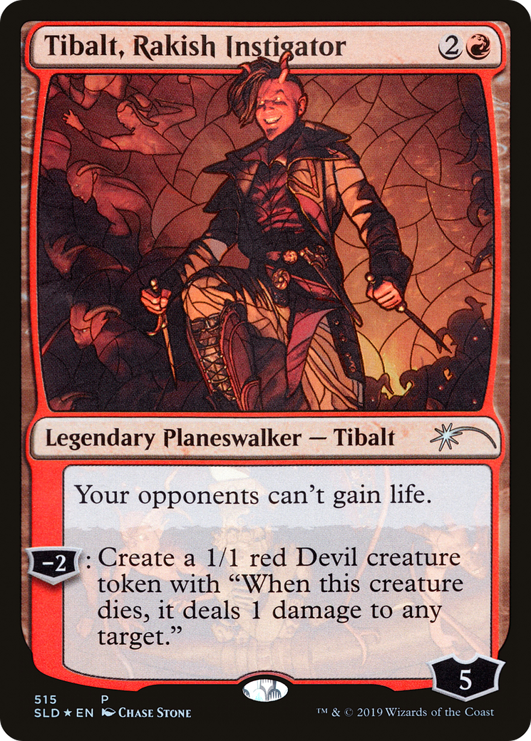 Tibalt, Rakish Instigator (515) (Showcase) - Foil