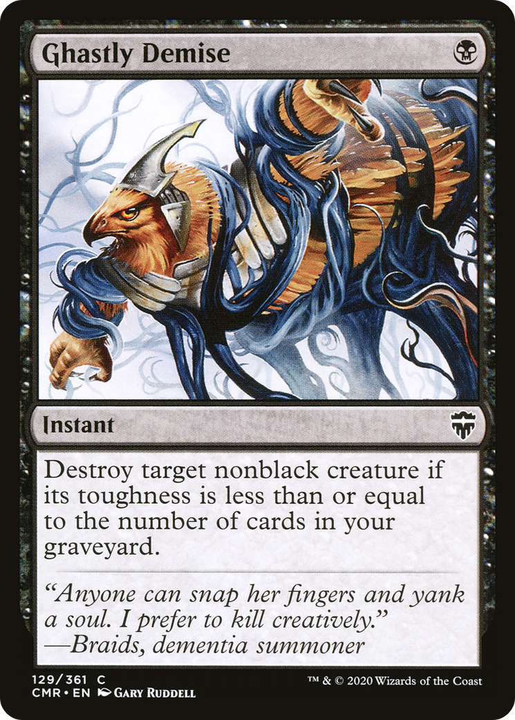 Ghastly Demise - Foil