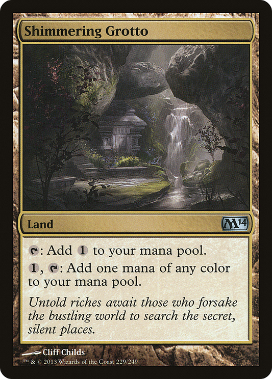 Shimmering Grotto - Foil