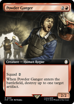 Powder Ganger (0391) (Extended Art) - Foil