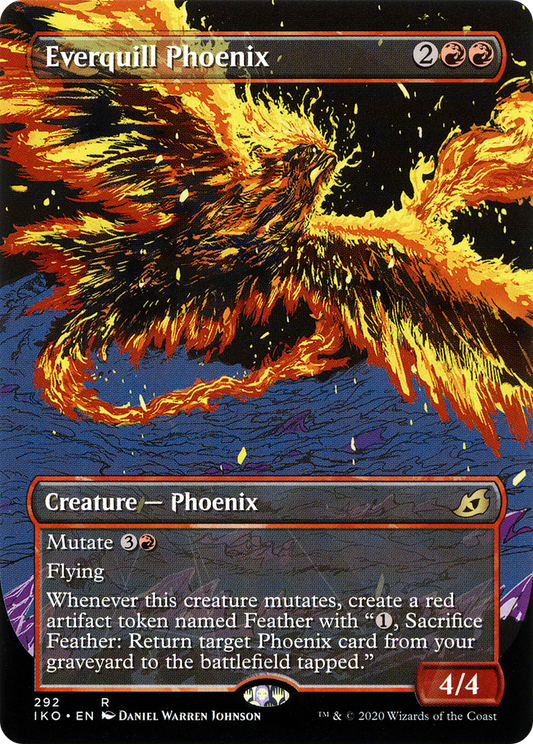 Everquill Phoenix (292) (Showcase) - Foil