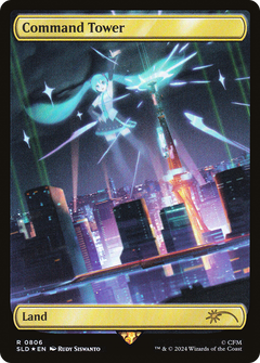 Command Tower (0806) (Textless) - Rainbow Foil