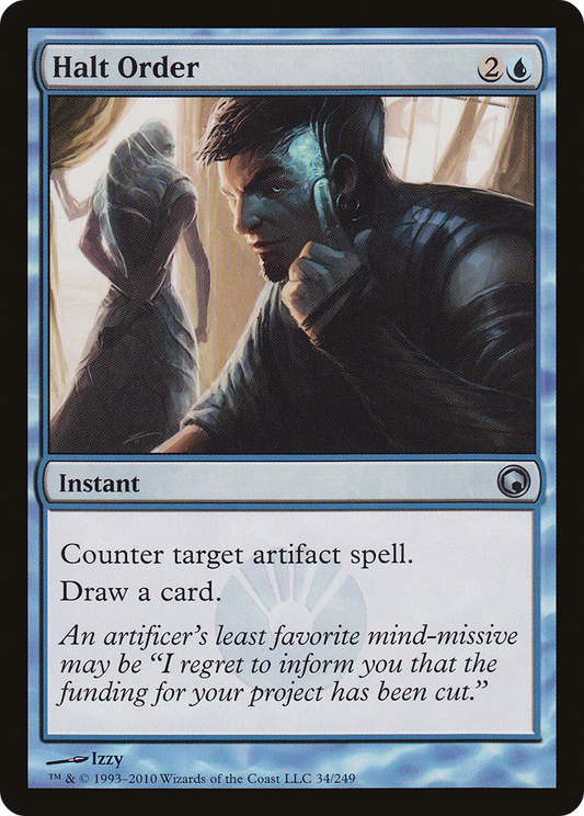 Halt Order - Foil