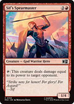 Sif's Spearmaster (MSC)
