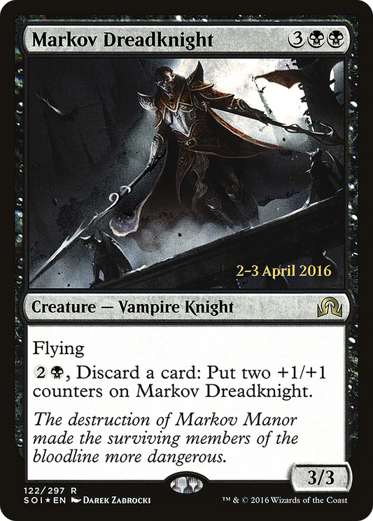 Markov Dreadknight (122) (Prerelease) - Foil