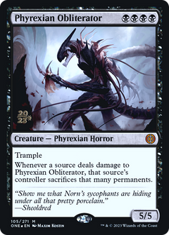 Phyrexian Obliterator (105) (Prerelease) - Foil