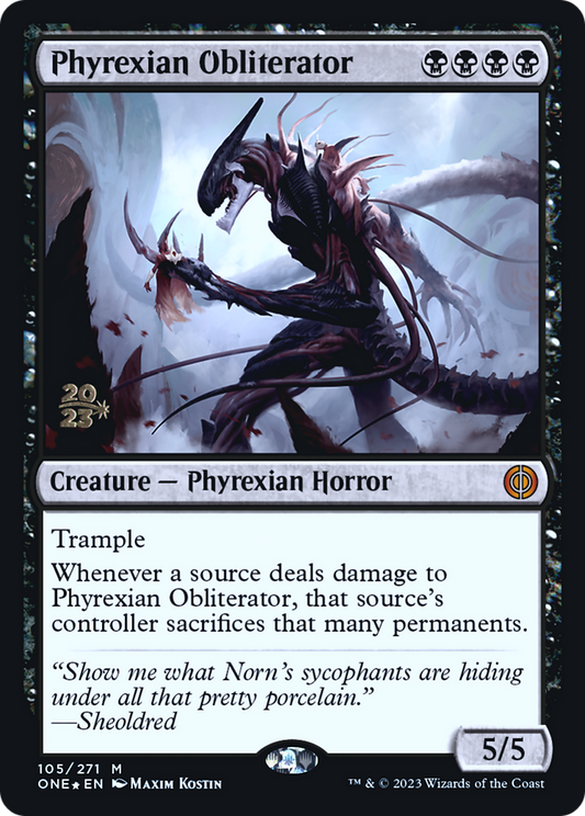 Phyrexian Obliterator (105) (Prerelease) - Foil