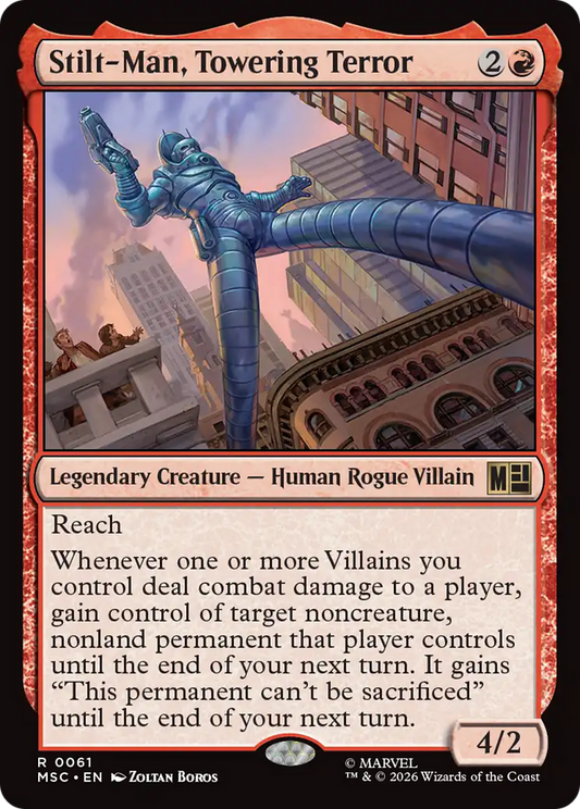 Stilt-Man, Towering Terror (MSC) - Surge Foil