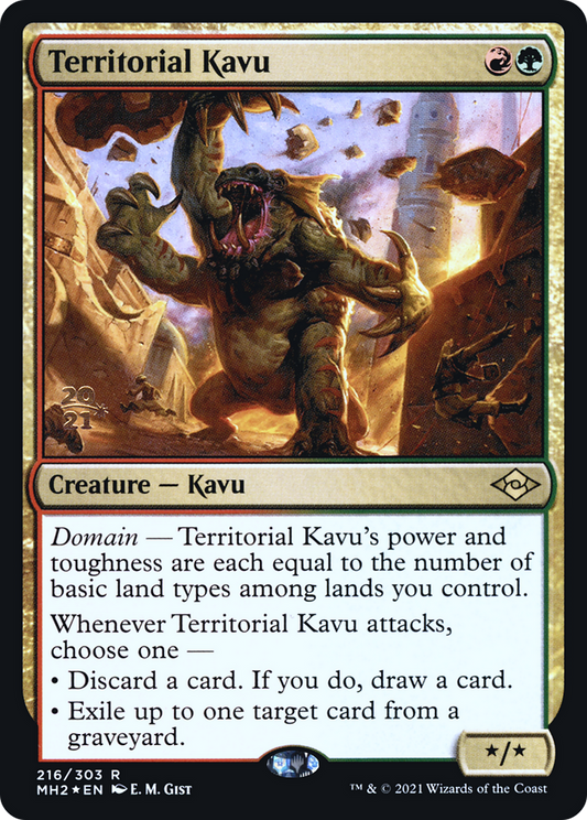 Territorial Kavu (216) (Prerelease) - Foil