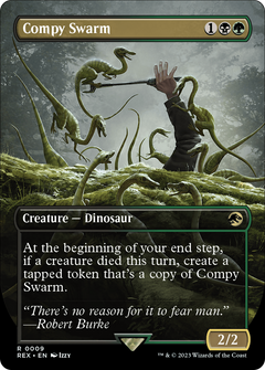 Compy Swarm (0009) (Borderless) - Foil