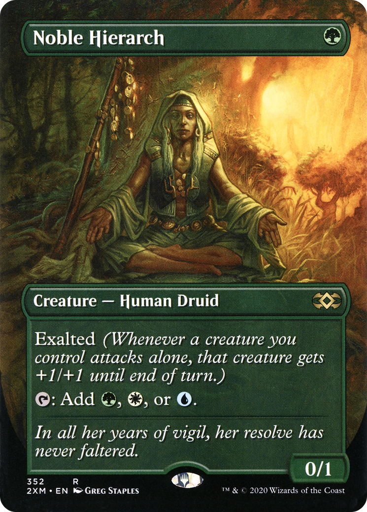 Noble Hierarch (352) (Borderless) - Foil