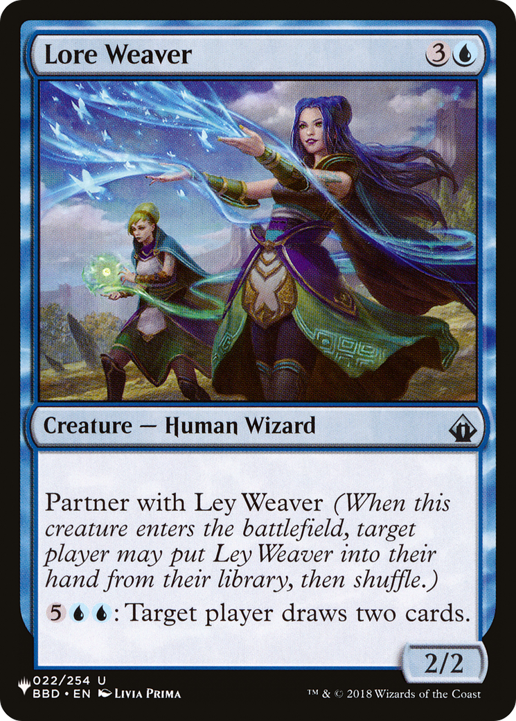 Lore Weaver (BBD-22) (PLST)
