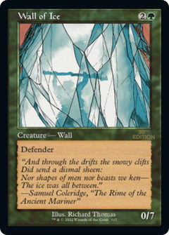 Wall of Ice (Retro Frame)