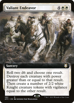 Valiant Endeavor (282) (Extended Art)