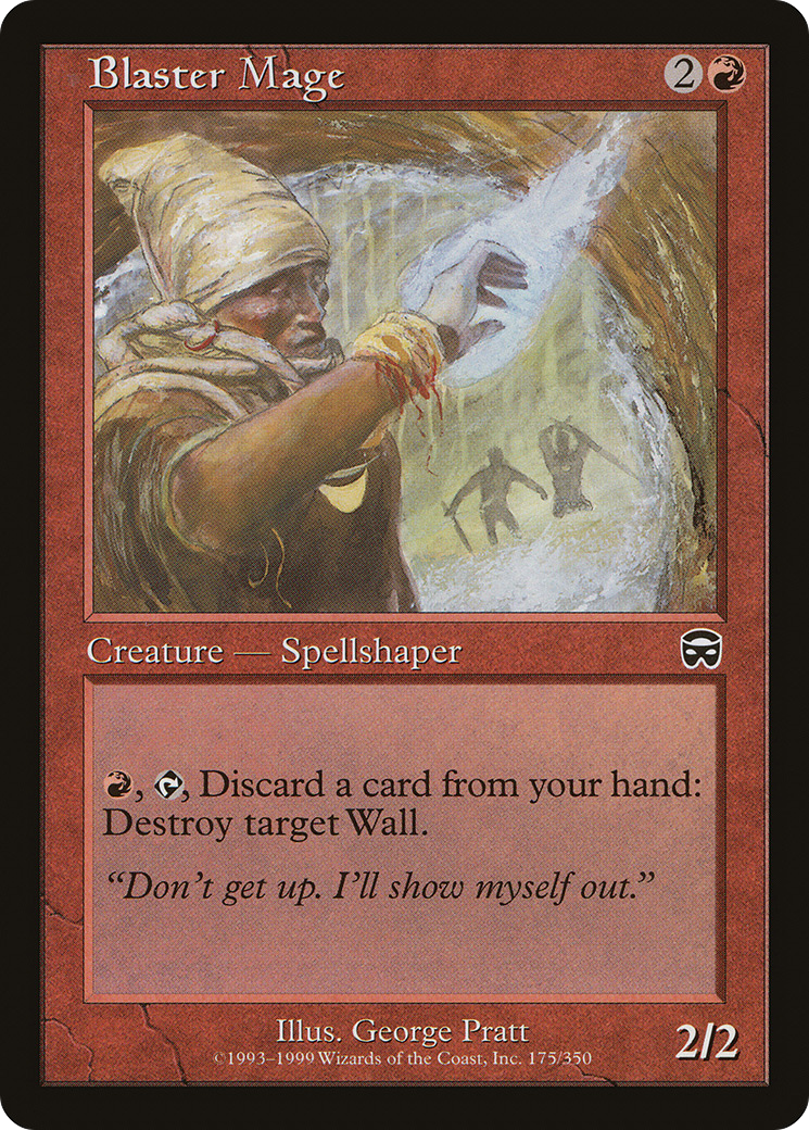 Blaster Mage - Foil