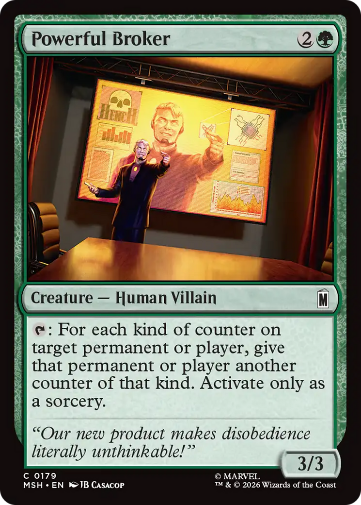 Powerful Broker (MSH) - Foil