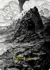 Mountain (80/81) Art Card (AVOW) - Gold-Stamped Signature