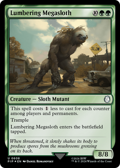 Lumbering Megasloth (0608) - Surge Foil