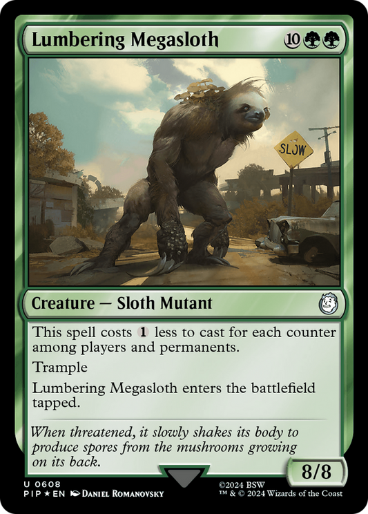 Lumbering Megasloth (0608) - Surge Foil