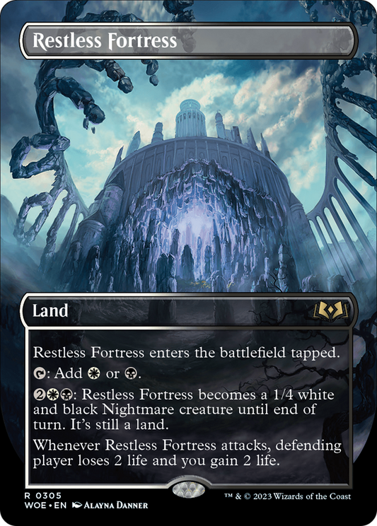 Restless Fortress (0305) (Borderless) - Foil